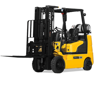 Hyundai 25LC-7A, 30LC-7A LP Cushion Tire Forklift Quantum Forklift