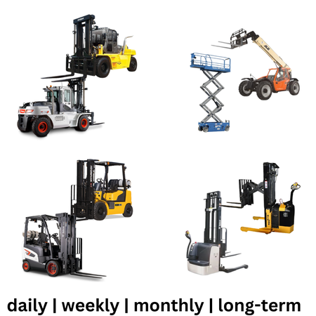 Many Forklift and Aerial Handling Equipment Rental Options