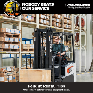 Forklift Rental - What you need to know